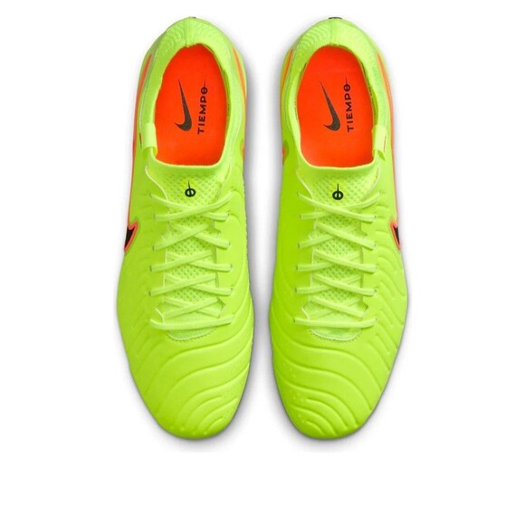 Size 13 Nike Tiempo Legend 10 Elite FG Volt Black Mens Soccer Cleats DV4328-701 main image 6
